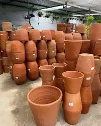 vasos de cerâmica