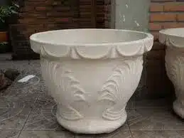 vasos de cimento