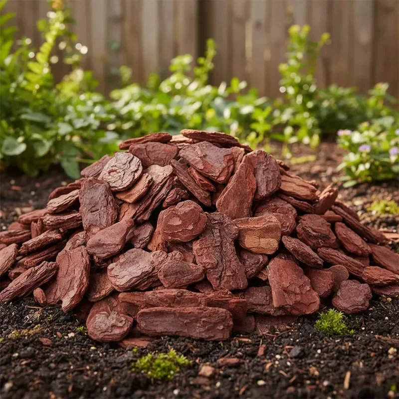 casca de pinus para jardim